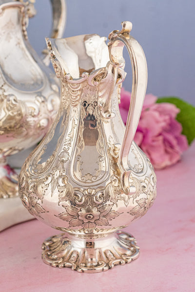 Antique Silverplate Tea & Coffee Service - 4 pieces