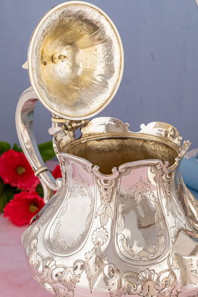 Antique Silverplate Tea & Coffee Service - 4 pieces