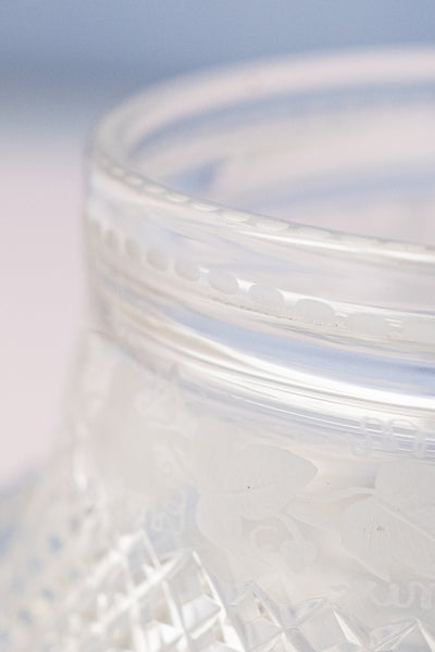 Antique Silverplate & Cut Crystal Dish