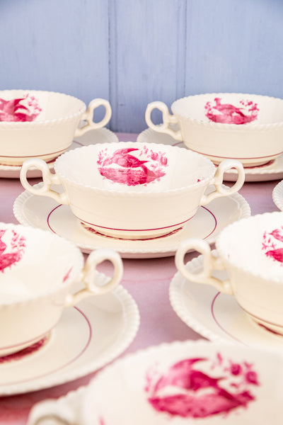 Antique Spode China - Service for 8