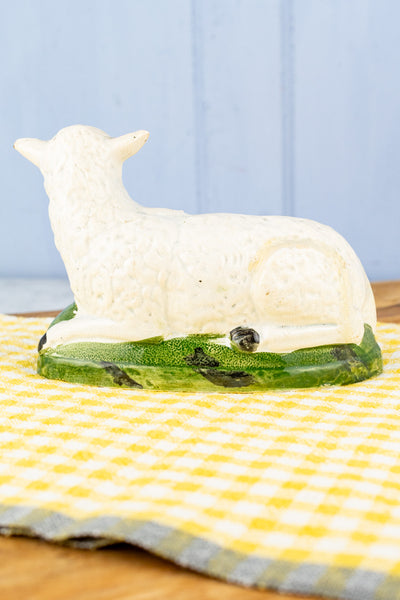 Antique Staffordshire Ewe Figural