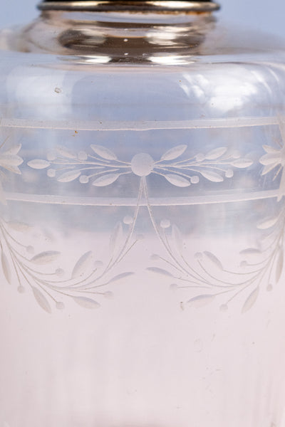 Antique French Sterling & Glass Vanity Bottle