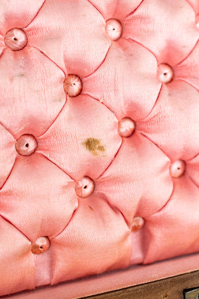 Antique Swiss Fôret Noir Edelweiss Wooden Box