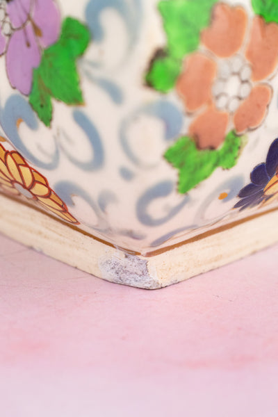 Antique French Butterfly Vase Pair