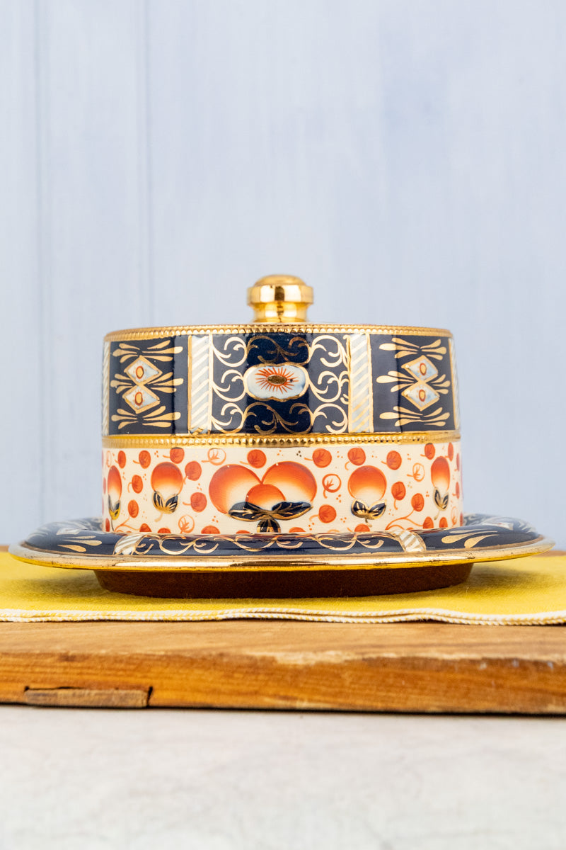 Antique Victorian Cheese Keeper
