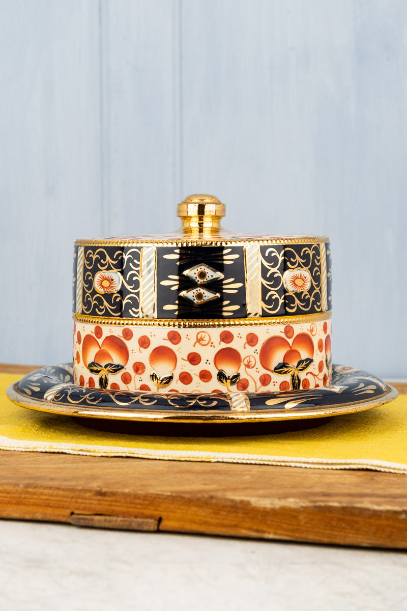 Antique Victorian Cheese Keeper