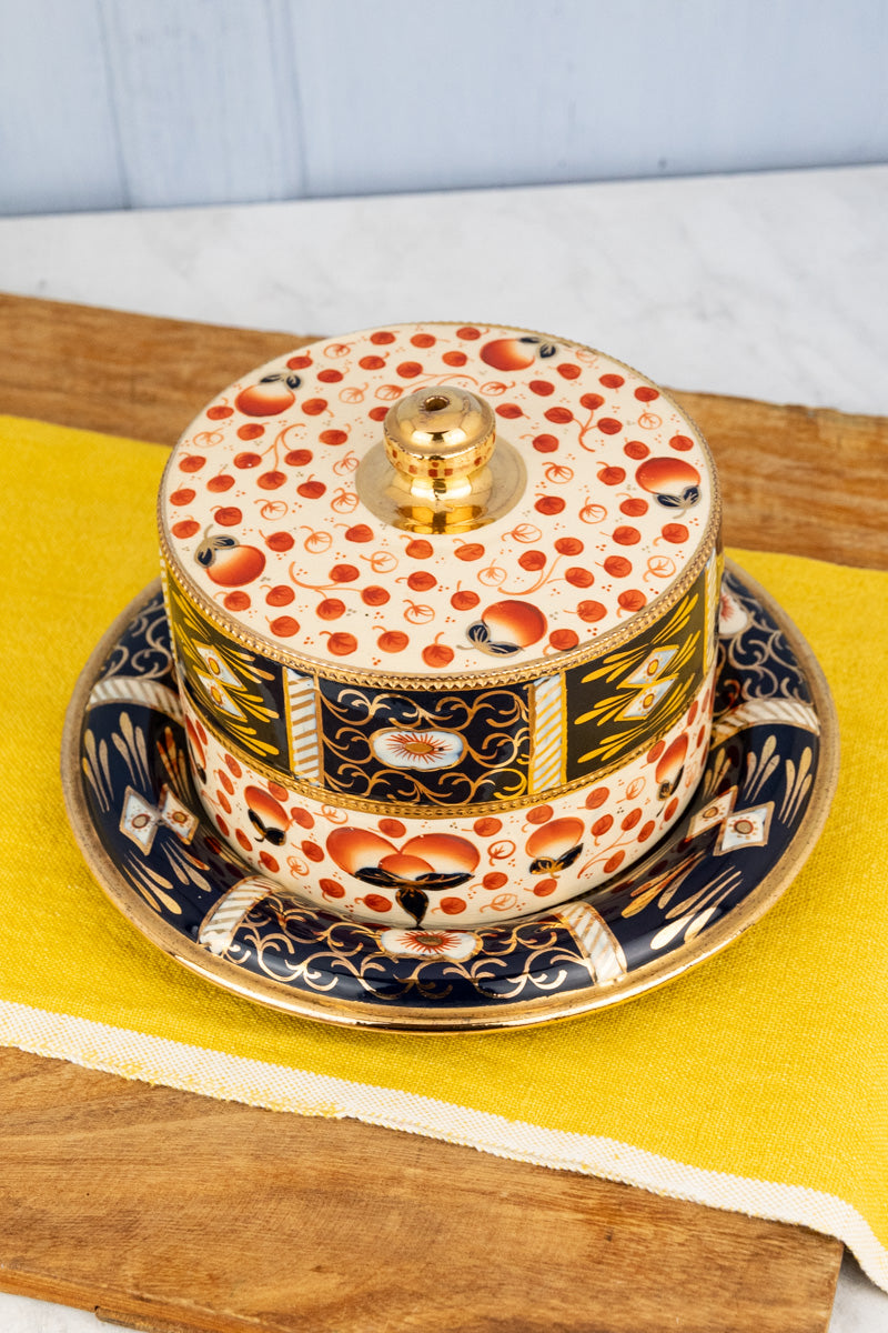 Antique Victorian Cheese Keeper