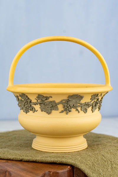 Antique Wedgwood Caneware Basket