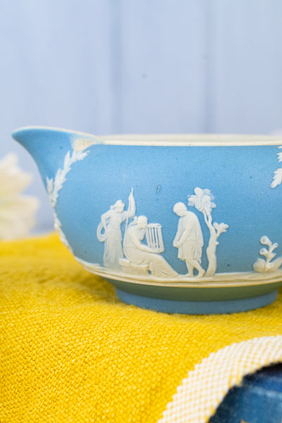 Antique Wedgwood Jasperware 3-Piece Tea Service