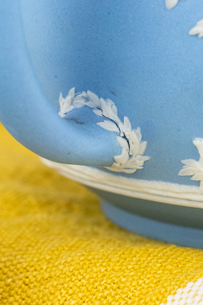 Antique Wedgwood Jasperware 3-Piece Tea Service