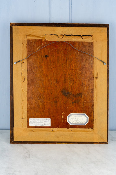 Antique "L'Enfant" Painting