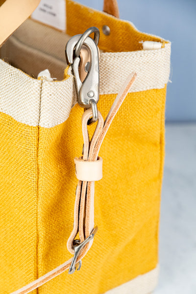 Apolis P.O.S.H. Market Tote with Shoulder Strap in Goldenrod