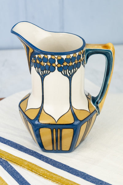 Antique Art Nouveau Pitcher