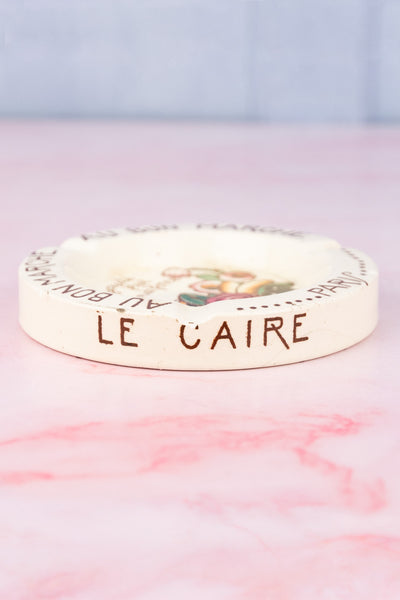 Antique Au Bon Marché Paris Department Store Ashtray
