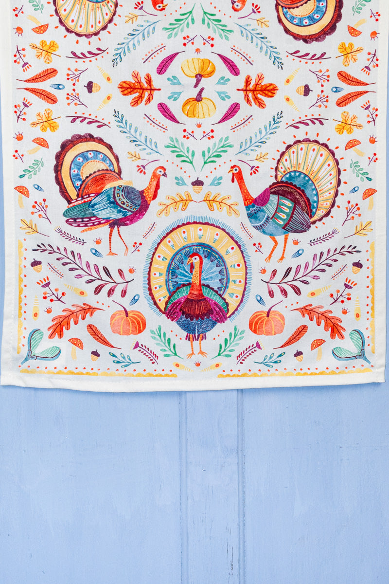 Autumn Bounty Turkey Towel, image 3 of 3