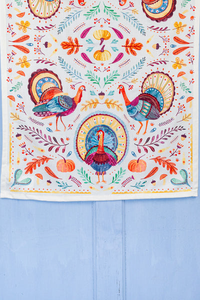 Autumn Bounty Turkey Towel