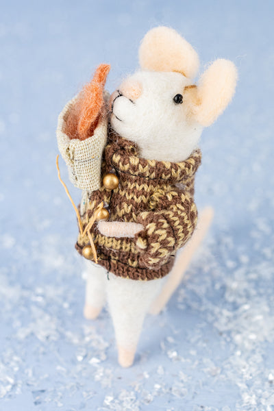 Baguette Benoit Mouse Ornament