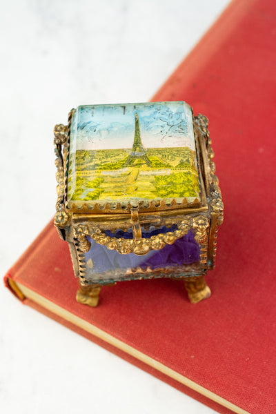 Belle Époque Tour Eiffel Souvenir Jewelry Box
