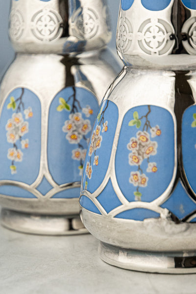 Antique Art Nouveau Vase Pair