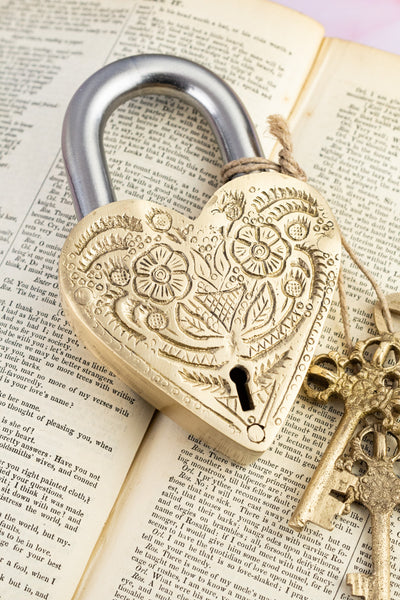 Brass & Iron Love Lock