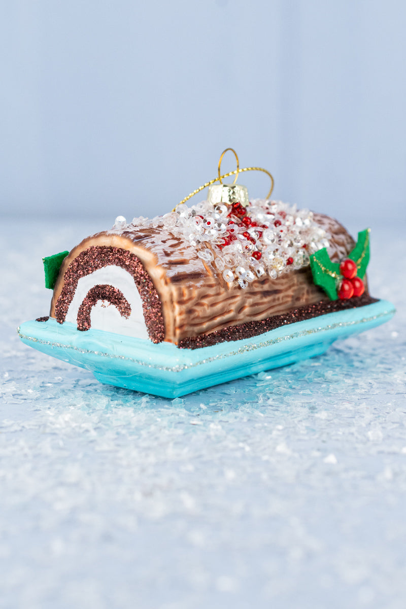 Bûche de Noël Ornament, image 2 of 6