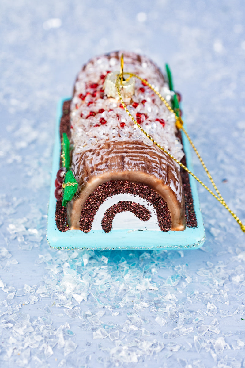 Bûche de Noël Ornament, image 3 of 6