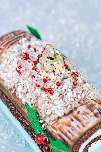 Bûche de Noël Ornament