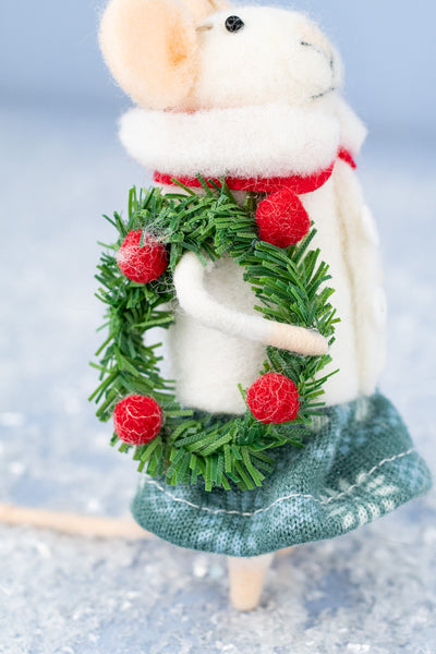 Joyful Juliet Mouse Ornament