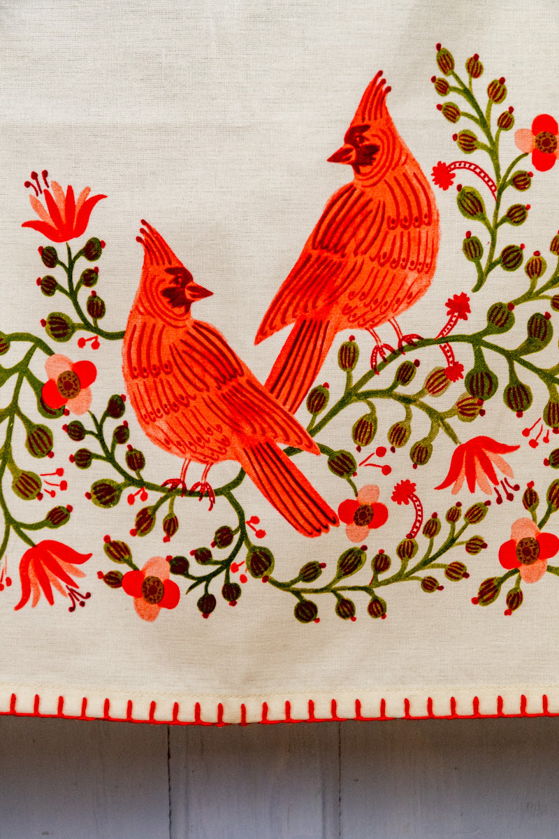 Cardinals Tea Towel, image 2 of 3