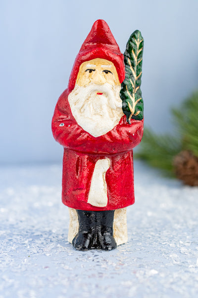 Cast Iron Santa Claus Figure