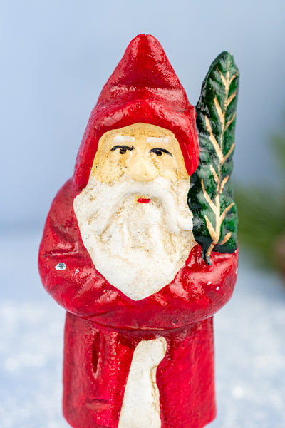 Cast Iron Santa Claus Figure