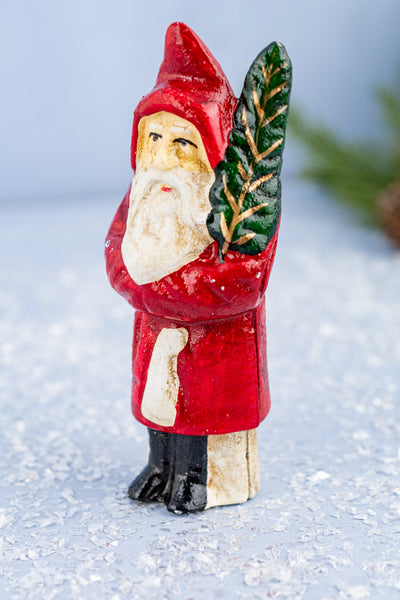 Cast Iron Santa Claus Figure