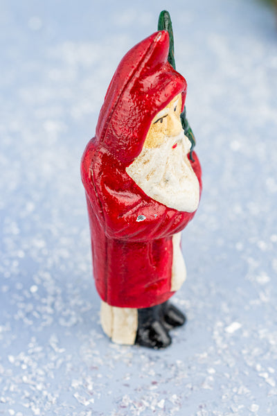 Cast Iron Santa Claus Figure