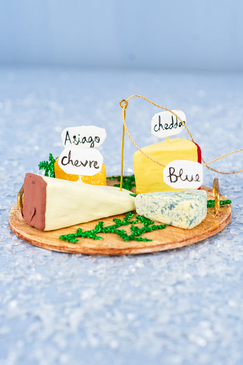 Cheese Board Ornament, image 2 of 3