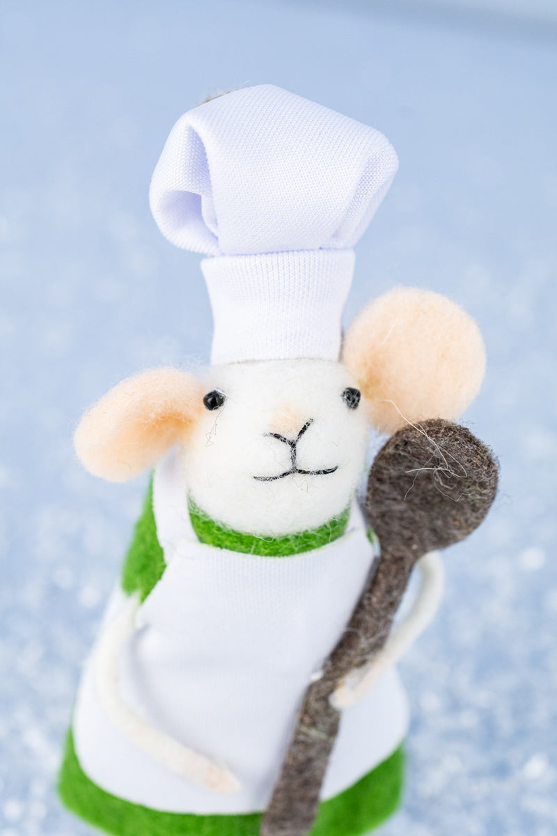 Chef Chantal Mouse Ornament, image 2 of 4