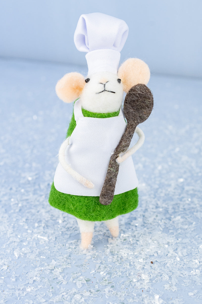 Chef Chantal Mouse Ornament, image 1 of 4