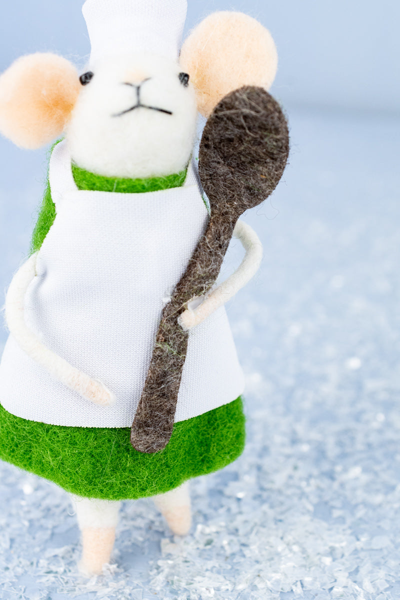 Chef Chantal Mouse Ornament, image 3 of 4