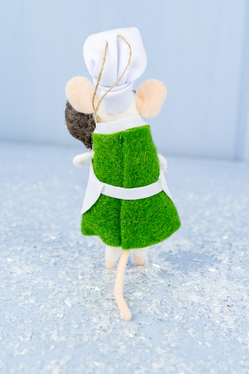 Chef Chantal Mouse Ornament, image 4 of 4