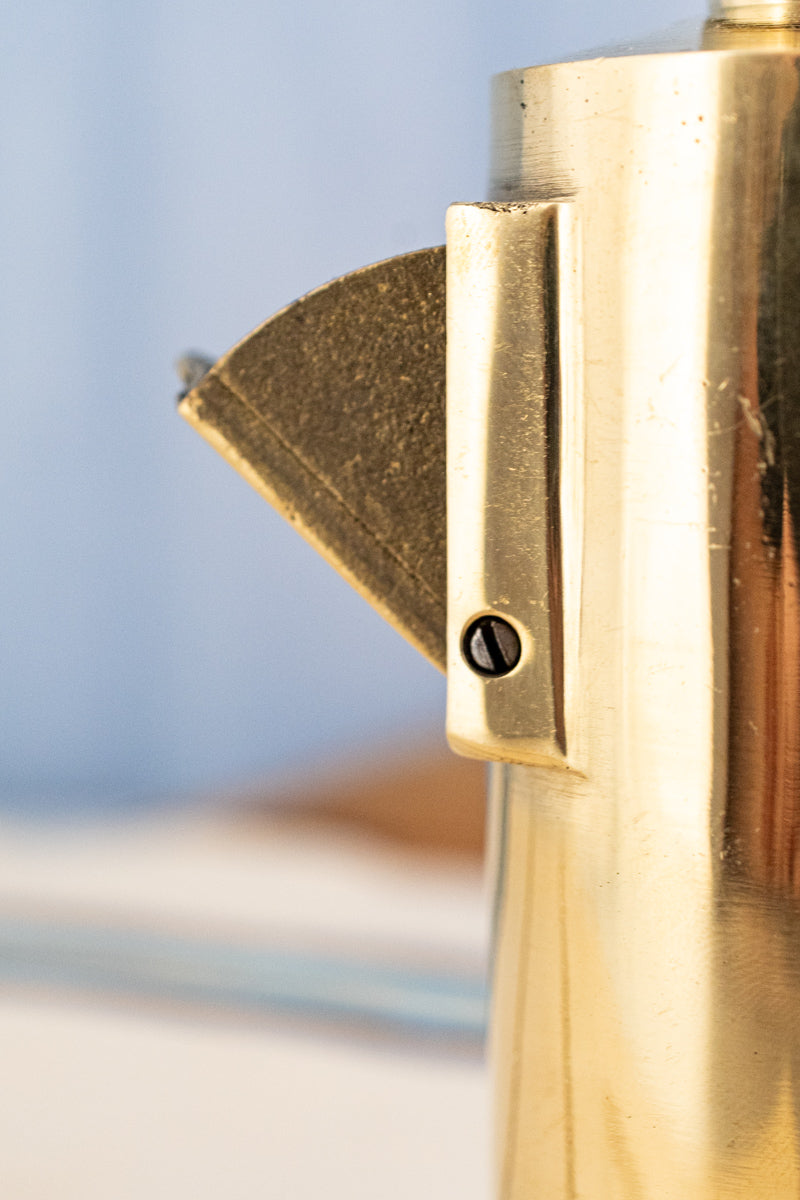 Chef's Mate Brass Pepper Mill