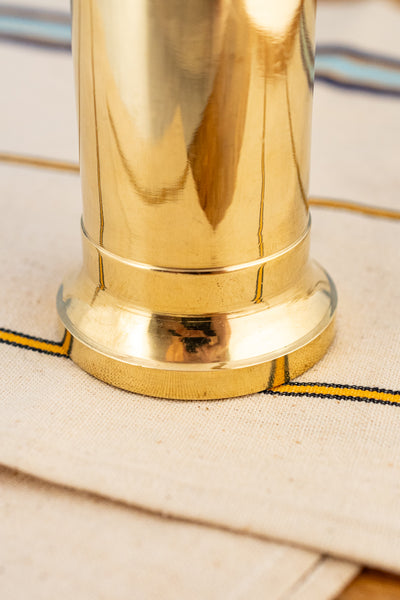 Chef's Mate Brass Pepper Mill