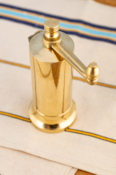 Chef's Mate Brass Pepper Mill