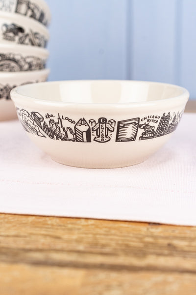 Chicago Skyline Cereal Bowl