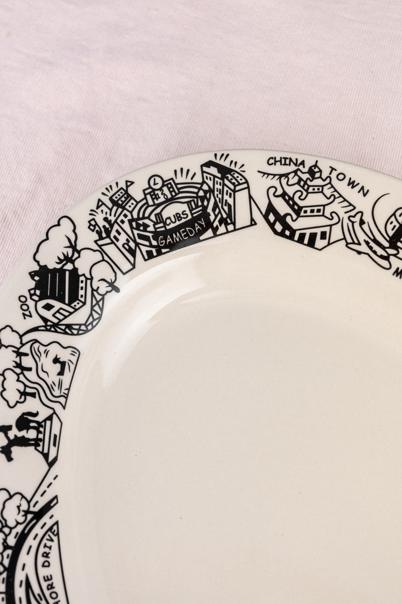Chicago Skyline Platter