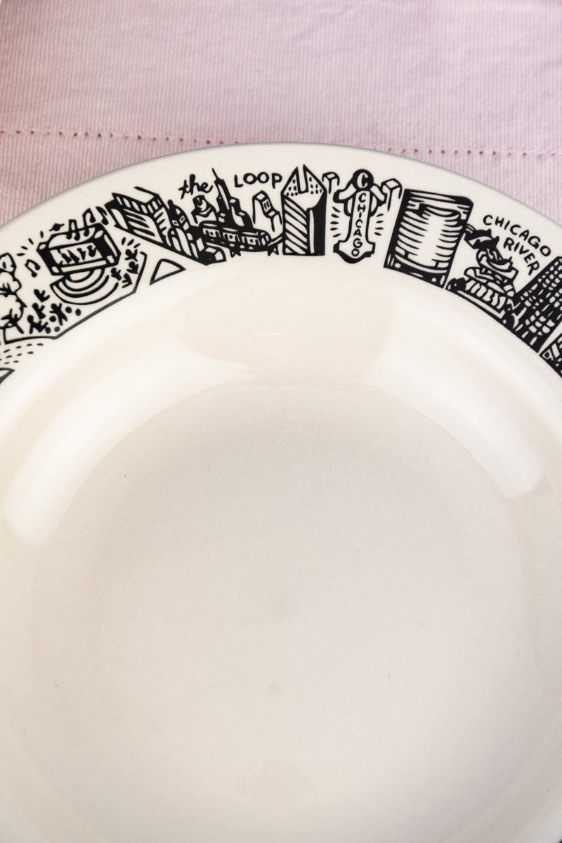 Chicago Skyline Soup Bowl