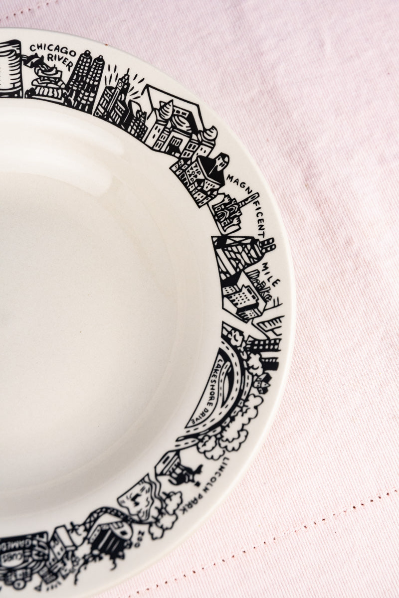 Chicago Skyline Soup Bowl