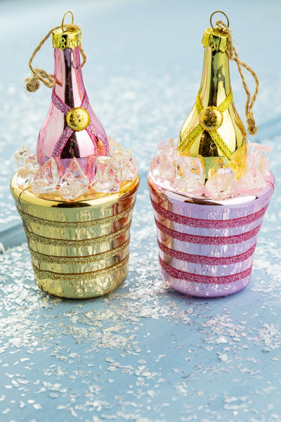 Chilled Champagne Glass Ornament