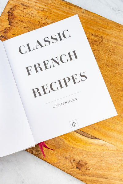 Classic French Recipes Book