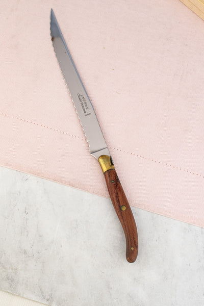 Claude Dozorme Laguiole Rosewood Bread Knife