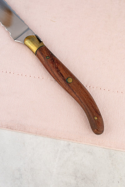 Claude Dozorme Laguiole Rosewood Bread Knife