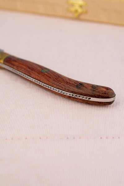 Claude Dozorme Laguiole Rosewood Bread Knife